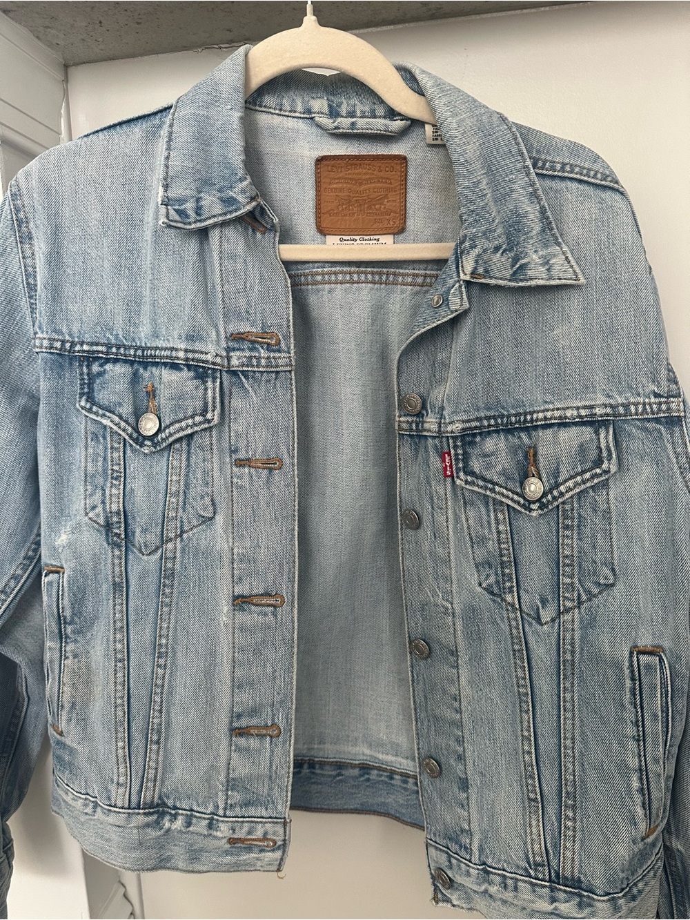 100% cotton denim LEVIS jacket
